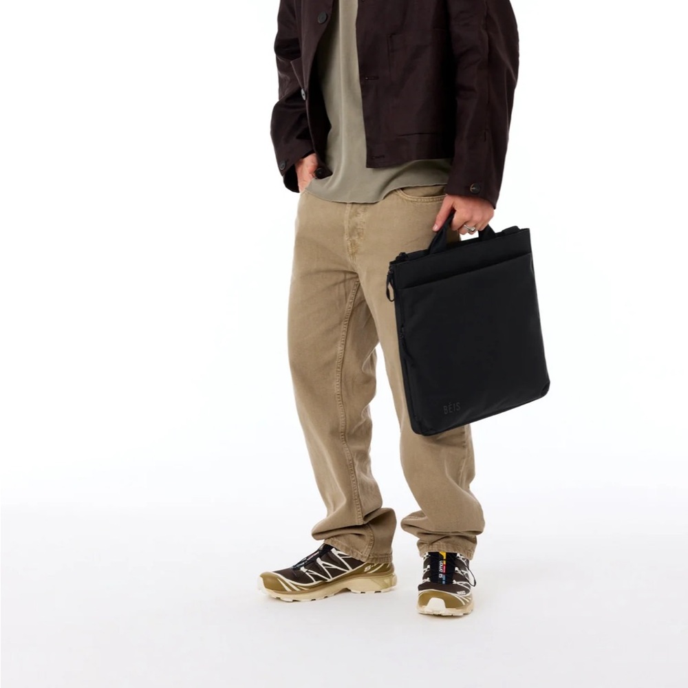 NWT BEIS Black Men's Travel Bag - Picture 8 of 8